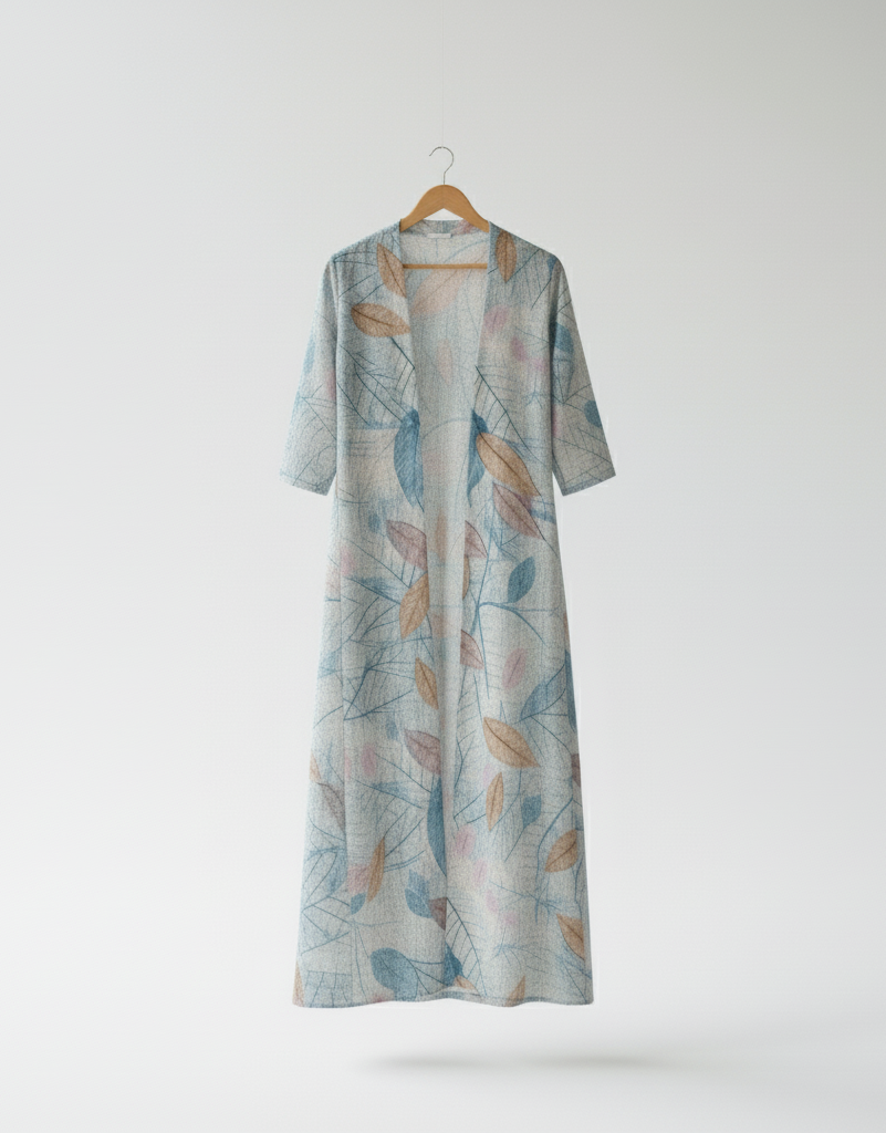 Sky Bloom Shrug (3/4th Length)