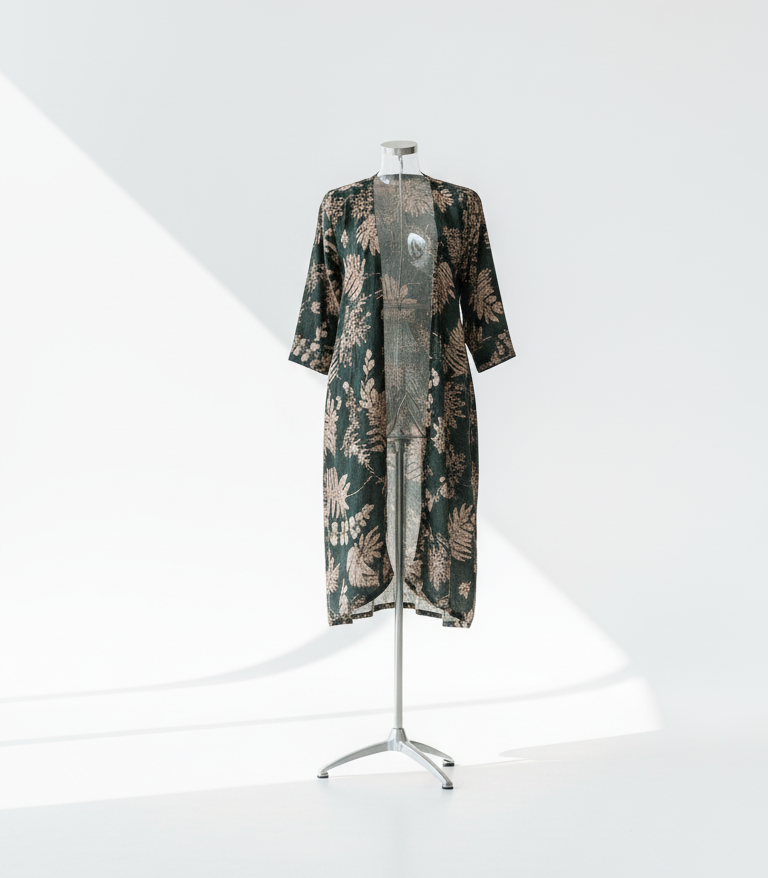 Emerald Evergreen Shrug (Knee Length)